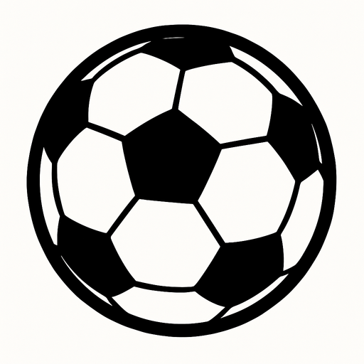 futbol topu.
In-Game asset.  2d.  High contrast.  No shadows