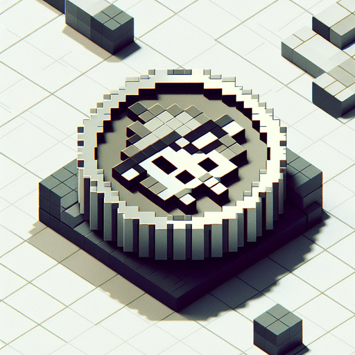 isometric silver coin with a pirate monkey face. pirate themed. pixelated. 8 bit. viewed from the top as if the coin is resting flat..
Single Game Texture. In-Game asset. 2d. Blank background. High contrast. No shadows.