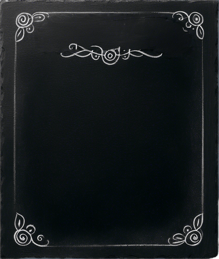 Text "POTION" handwritten in chalk