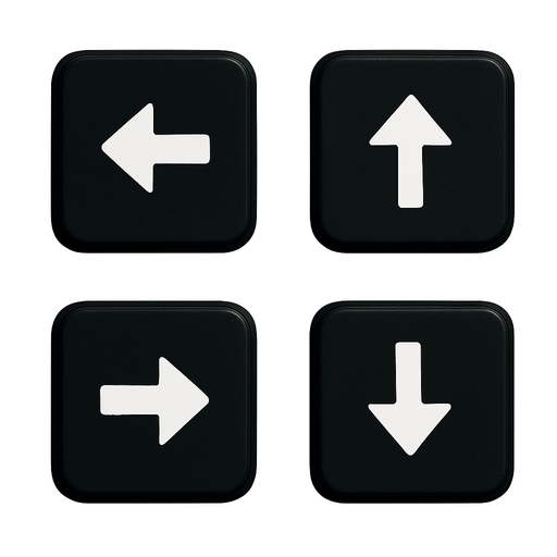 Cut out just the 4 buttons