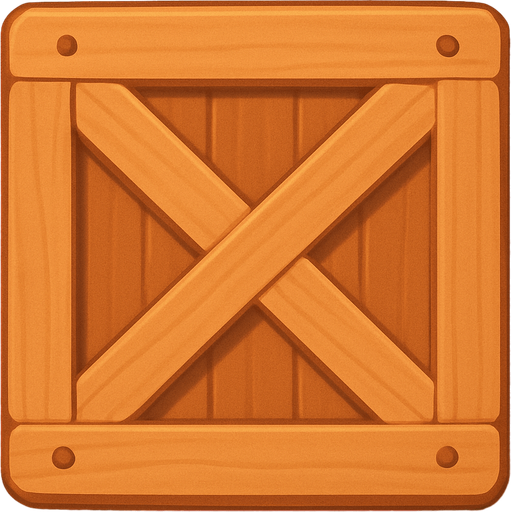 wooden box looking from top