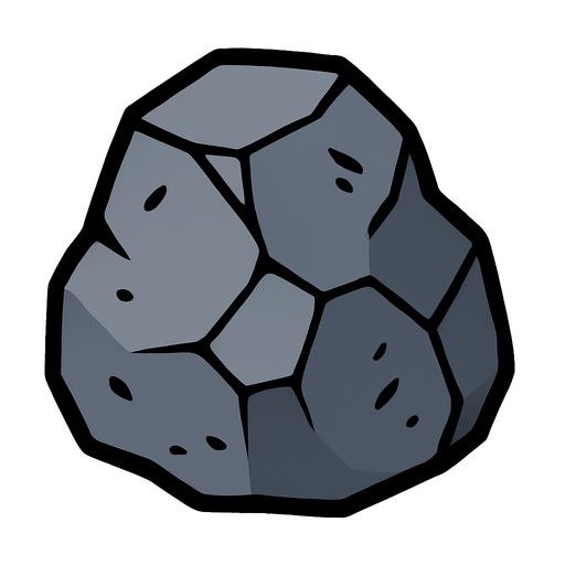 stone.
In-Game asset.  2d.  High contrast.  No shadows