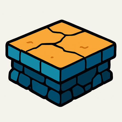 Platform.
In-Game asset.  2d.  High contrast.  No shadows