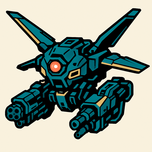 war drone scifi model
In-Game asset.  2d.  High contrast.  No shadows