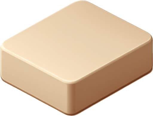 Rectangle aux coins arrondis totalement beige, totalement lisse et uniforme. Sans bords. Aucune Bordure. pas de rebords. Bords abrupts.