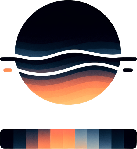 simple horizontal  black to transparent gradient.