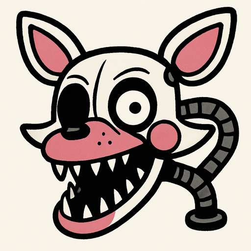 mangle head.
In-Game asset.  2d.  High contrast.  No shadows