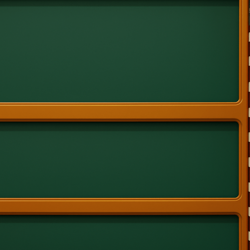 Turn the right bumper side of the table into a long set of poker chips seen from the top that spans the entire length