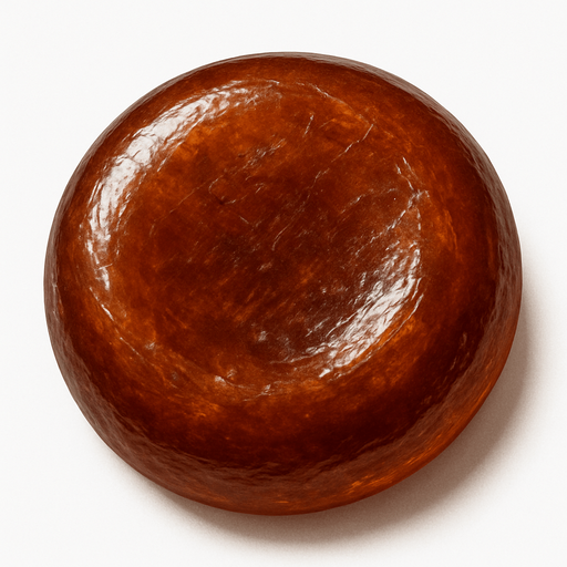 gerçekçi bir şeker. yuvarlak bir şeker ve kahverengi renk. aynı candy2 deki gibi olsun.
In-Game asset.  2d.  High contrast.  No shadows