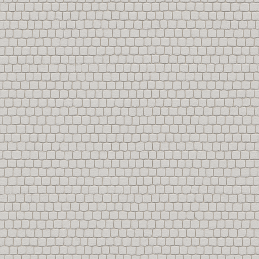 2d, top view, very light grey, very very very small tiled (at least 1000 tiles), cobblestone road texture