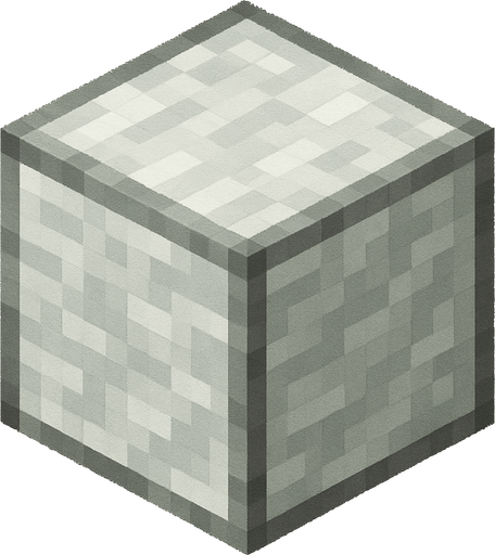 Minecraft Demir Bloğu. 2D