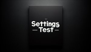 settings test [template]