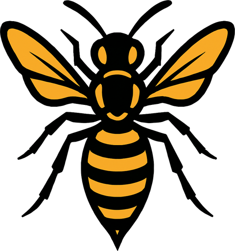 Wasp.
In-Game asset.  2d.  High contrast.  No shadows