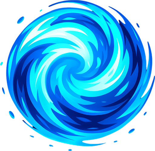 Airball of dragon shout. sphere. HD colors..
In-Game asset.  2d.  High contrast.  No shadows