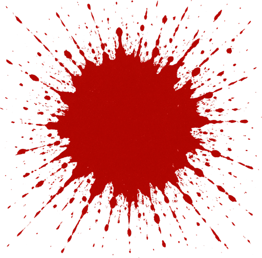 Red splatter background, HD.
In-Game asset.  2d.  High contrast.  No shadows