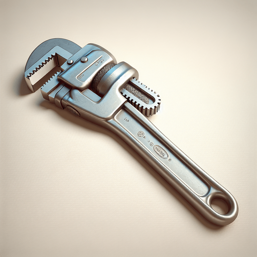 marionun ingiliz boru anahtarı aleti.
Single Game Texture.  In-Game asset.  2d.  Blank background.  High contrast.  No shadows