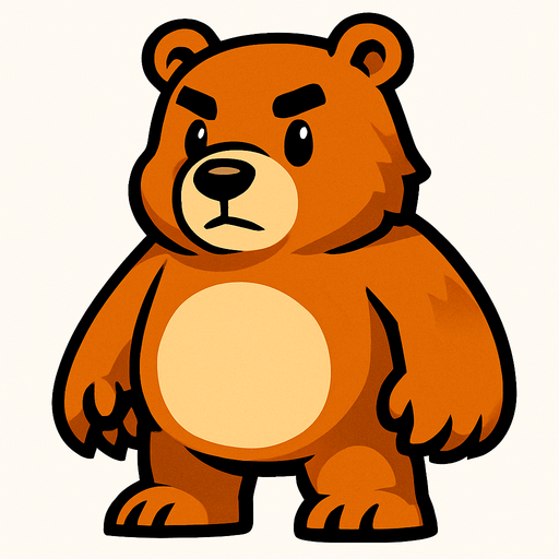 Create a oso.
In-Game asset.  High contrast.  No shadows