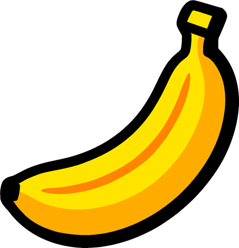 muz resmi.
In-Game asset.  2d.  High contrast.  No shadows