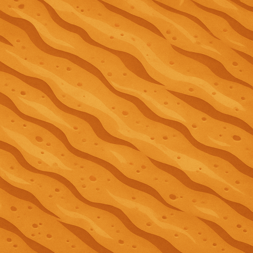 Arena del desierto, ocupar toda la imagen, visto desde arriba.
In-Game asset.  2d.  High contrast.  No shadows