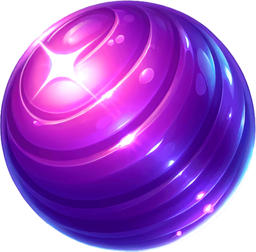 Basic Prompt:
Bright purple candy, in shades of lavender and violet, with a smooth surface, sweet and enticing looking confection.
More Detailed Prompt (Optional):
Deep purple in color, with hints of lavender and light lilac where the light hits it, possessing a smooth and glossy surface, crystal clear like glass, high-quality purple candy. There's a subtle halo of light around the candy, and the background is softly blurred.
Additional Details to Add to the Prompt:
Shape: Crystal, drop, heart, round, etc.
Texture: Glossy, matte, frosted, slightly rough, etc.
Lighting: Soft, dramatic, natural light, artificial light, etc.
Background: Solid color, patterned, candy store, countertop, etc.
Additional Objects: Other candies, transparent packaging, ribbon, etc.
Basic Prompt:
Bright purple candy, in shades of lavender and violet, with a smooth surface, sweet and enticing looking confection.
More Detailed Prompt (Optional):
Deep purple in color, with hints of lavender and light lilac where th.
Single Game Texture.  In-Game asset.  2d.  Blank background.  High contrast.  No shadows