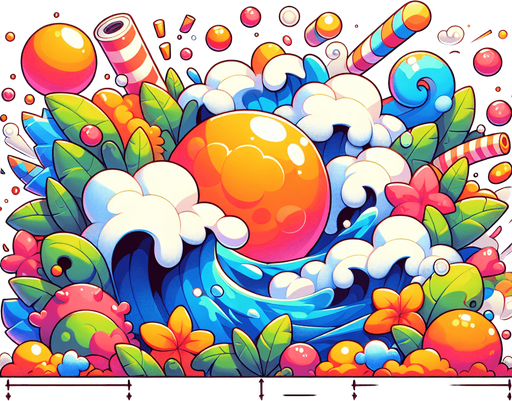 puff effect cartoon.
Single Game Texture. In-Game asset. 2d. Blank background. High contrast. No shadows.