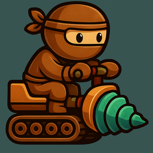 Same ninja character, with bronze color