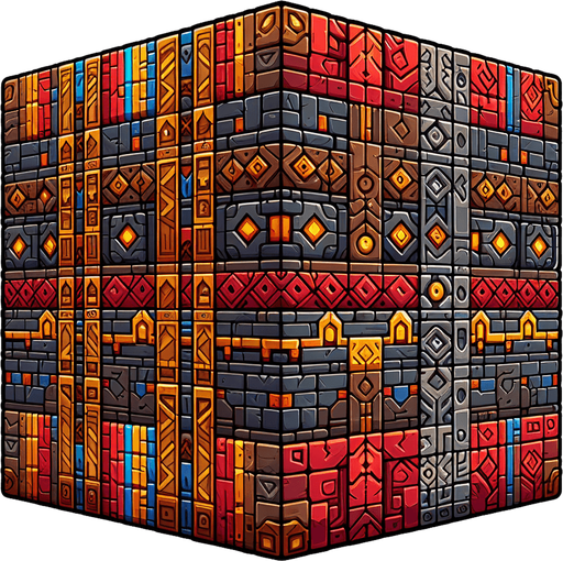 Wall.
Single Game Texture.  In-Game asset.  2d.  Blank background.  High contrast.  No shadows