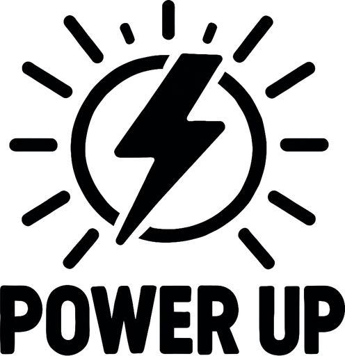 Power up.
In-Game asset.  2d.  High contrast.  No shadows