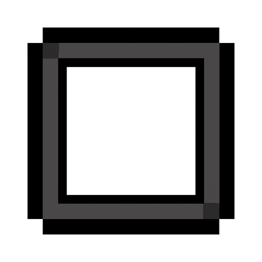 Hotbar slot.
In-Game asset.  2d.  High contrast.  No shadows