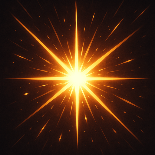 burst of light in all directions.
In-Game asset