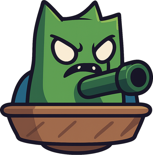 a tank alien with space ship. No background. Transparent background. Blank background. No shadows. 2d. In-Game asset. flat