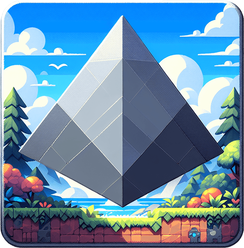 grey left triangle with transparent background.
Single Game Texture. In-Game asset. 2d. Blank background. High contrast. No shadows.