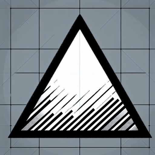 White triangle
Single Game Texture. In-Game asset. 2d. Blank background. High contrast. No shadows.