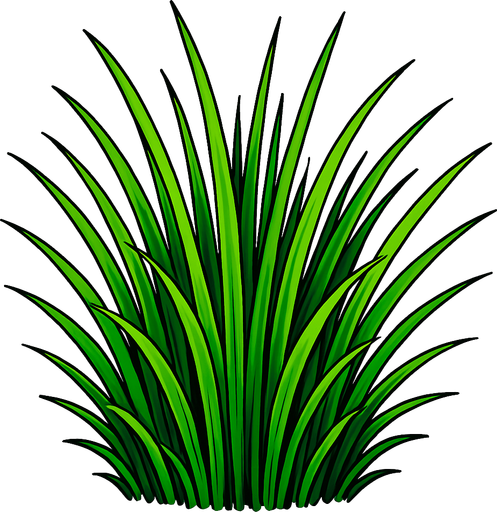 Real grass.
In-Game asset.  2d.  High contrast.  No shadows