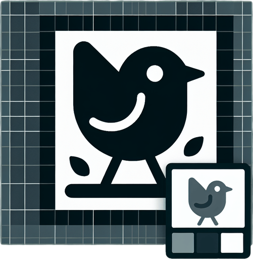 Bird.
Single Game Texture. In-Game asset. 2d. Blank background. High contrast. No shadows.