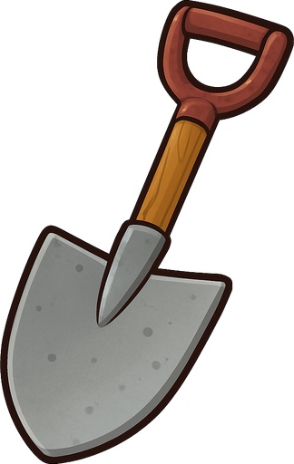 Shovel de plantas vs zombies.
In-Game asset.  2d.  No shadows