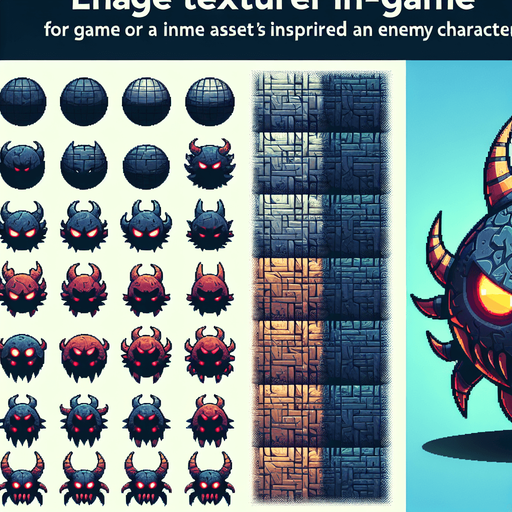 enemy.
Single Game Texture. In-Game asset. 2d. Blank background. High contrast. No shadows.