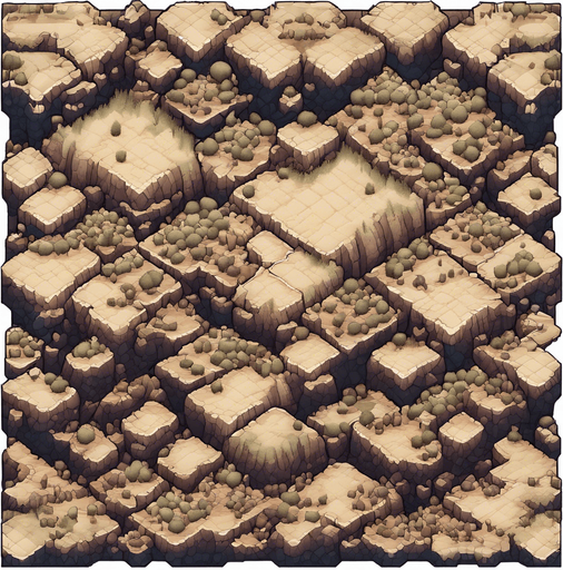 Create a 9x9 terrain sprite sheet