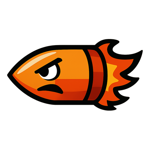 enemyBullet.
In-Game asset.  2d.  High contrast.  No shadows