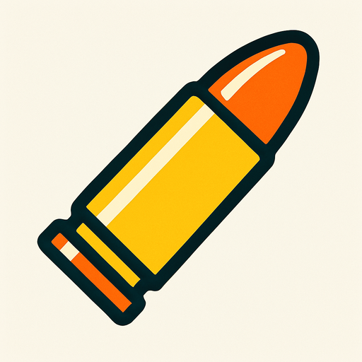 Mermi.
In-Game asset.  2d.  High contrast.  No shadows