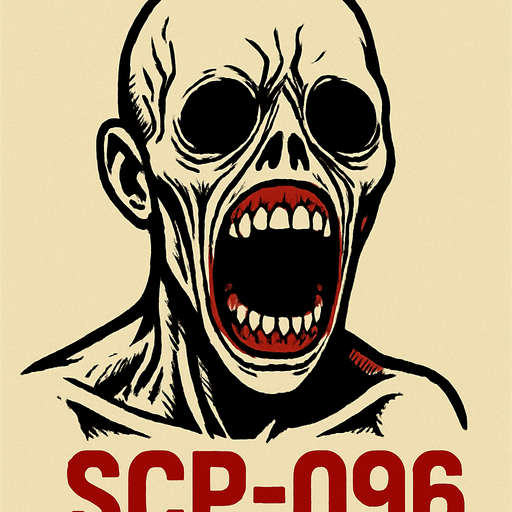 scp 096 head.
In-Game asset.  2d.  High contrast.  No shadows