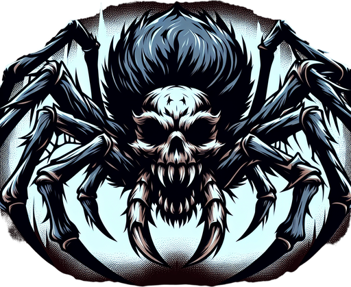 Canavar örüncek.
Single Game Texture.  In-Game asset.  2d.  Blank background.  High contrast.  No shadows