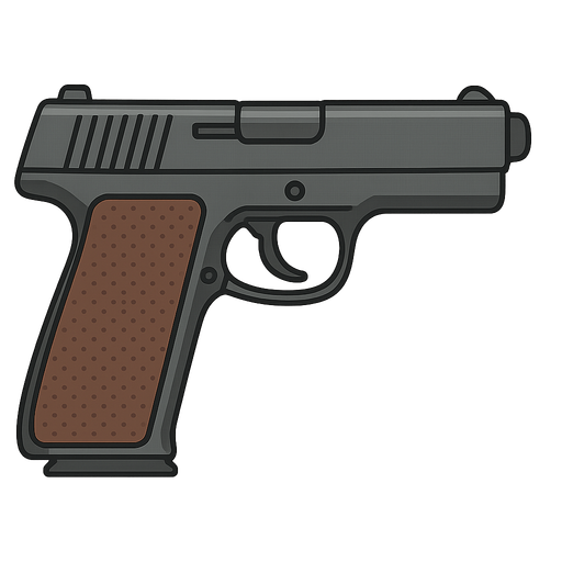 silah. No background. Transparent background. Blank background. No shadows. 2d. In-Game asset. flat