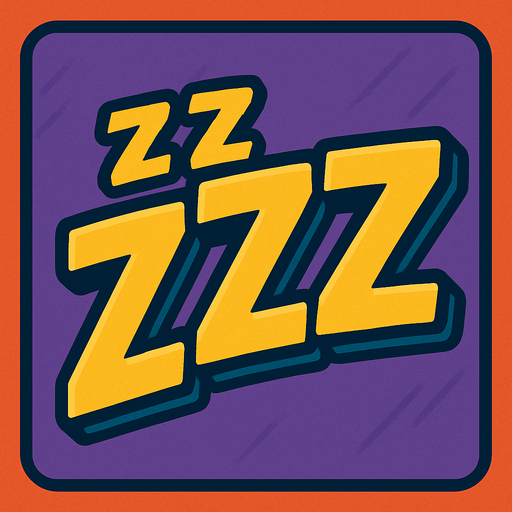 zzZZZ.
In-Game asset.  2d.  High contrast.  No shadows