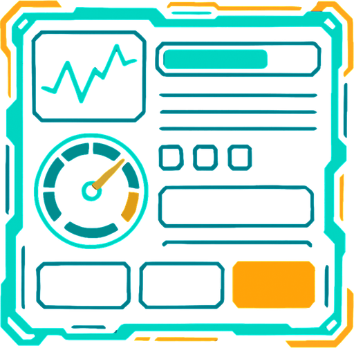 Ui panel futurista.
In-Game asset.  2d.  High contrast.  No shadows