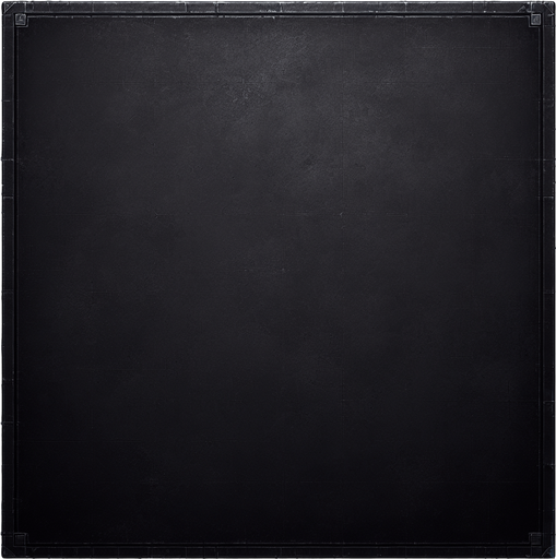 black board.
Single Game Texture.  In-Game asset.  2d.  Blank background.  High contrast.  No shadows