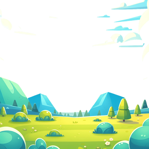 "A 2D digital illustration of a bright, cartoony sky background for a mobile archery game. The sky is a soft gradient from light blue at the top to pale near the horizon. Include fluffy white clouds scattered naturally. Style is flat, colorful, and minimal—perfect for a fun, casual game. No sun or dramatic lighting. Resolution: 1920x1080. Seamless and loopable edges. Transparent-free, clean background.".
Single Game Texture.  In-Game asset.  2d.  Blank background.  High contrast.  No shadows