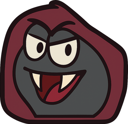 a bad guy
. No background. Transparent background. Blank background. No shadows. 2d. In-Game asset. flat