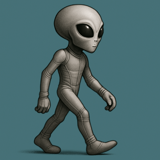 Create contact step of walking animation