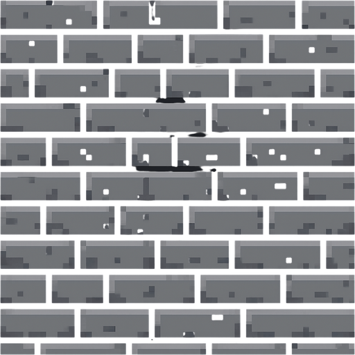 a grey, brick floor. pixel art..
In-Game asset.  2d.  High contrast.  No shadows
